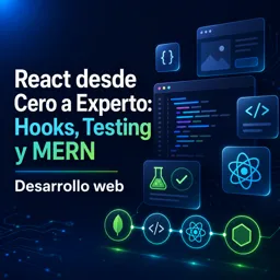 Imagen del curso gratis React desde Cero a Experto: Hooks, Testing y MERN