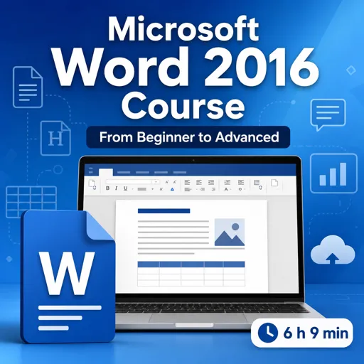 Imagen del curso gratis Microsoft Word 2016 Course: From Beginner to Advanced