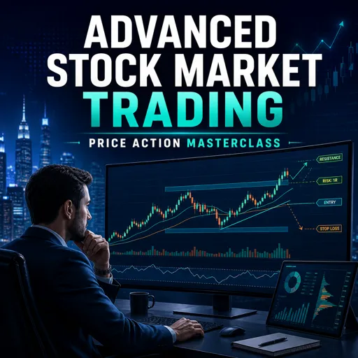 मुफ्त कोर्स की इमेज Advanced Stock Market Trading and Price Action Masterclass