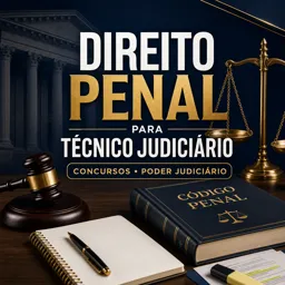 Imagem do Curso gratuito Direito penal para Técnico Judiciário