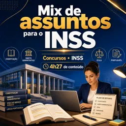 Imagem do Curso gratuito Mix de assuntos para o INSS