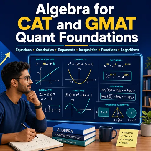मुफ्त कोर्स की इमेज Algebra for CAT and GMAT Quant Foundations