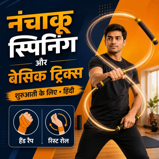 मुफ्त कोर्स की इमेज Learn Nunchaku Spinning and Basic Tricks for Beginners in Hindi