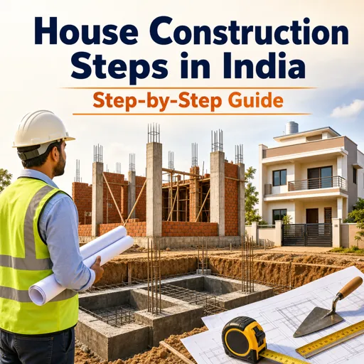 मुफ्त कोर्स की इमेज House Construction Steps in India Step-by-Step Guide
