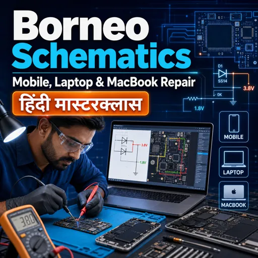 मुफ्त कोर्स की इमेज Borneo Schematics Software Masterclass in Hindi: Mobile, Laptop and MacBook Repair