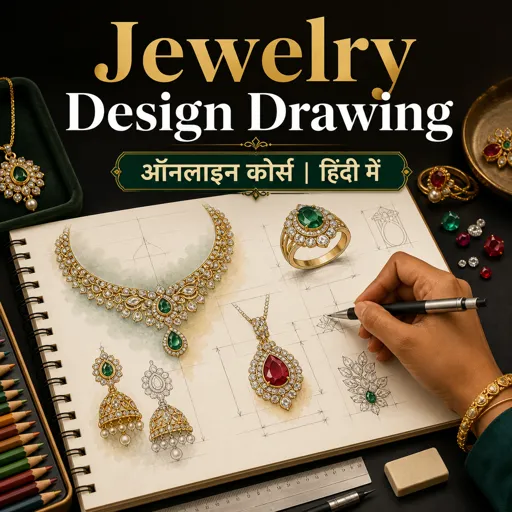 मुफ्त कोर्स की इमेज Jewelry Design Drawing Course Online in Hindi