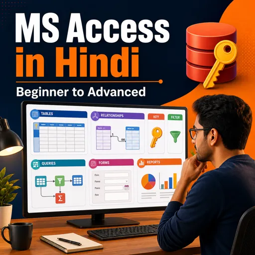 मुफ्त कोर्स की इमेज MS Access in Hindi: Beginner to Advanced Course