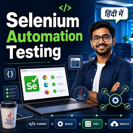 मुफ्त कोर्स की इमेज Selenium Automation Testing