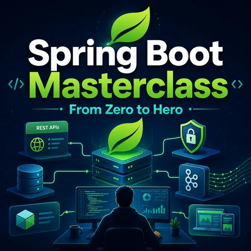 मुफ्त कोर्स की इमेज Spring Boot Masterclass - From Zero to Hero