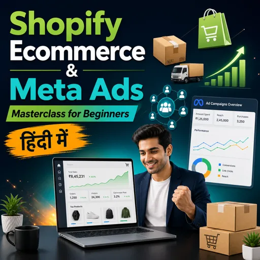 मुफ्त कोर्स की इमेज Shopify Ecommerce and Meta Ads Masterclass for Beginners