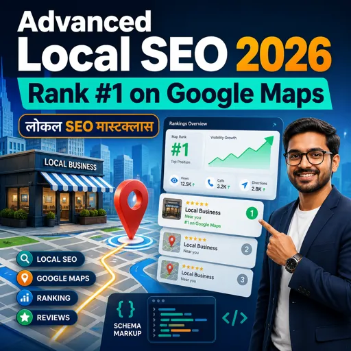 मुफ्त कोर्स की इमेज Advanced Local SEO 2026: Rank #1 on Google Maps and Local Search