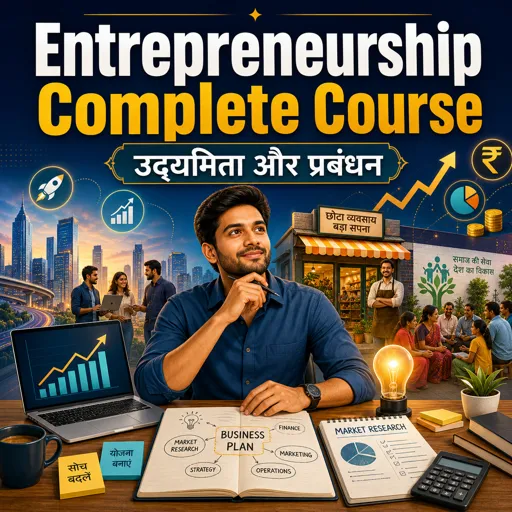 मुफ्त कोर्स की इमेज Entrepreneurship Complete Course