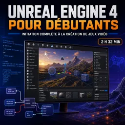 Image de cours gratuite Unreal Engine 4 pour débutants : initiation complète à la création de jeux vidéo