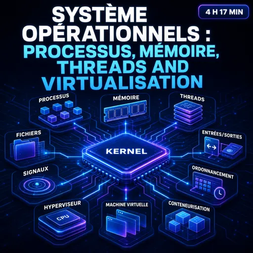 Image de cours gratuite Système opérationnels : Processus, Mémoire, Threads and Virtualisation