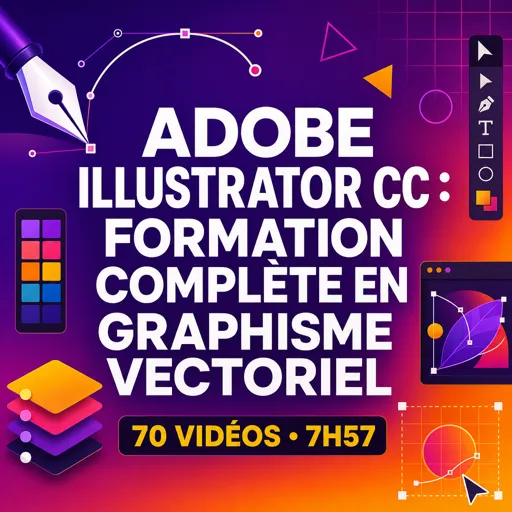 Image de cours gratuite Adobe Illustrator CC : formation complète en graphisme vectoriel