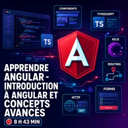 Image de cours gratuite Apprendre Angular - Introduction à Angular et concepts avancés
