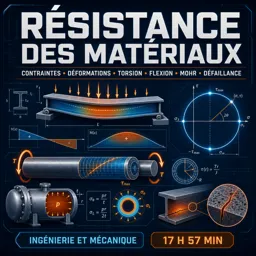 Image de cours gratuite Résistance des Matériaux: Contraintes, Déformations, Torsion, Flexion, Mohr and Défaillance