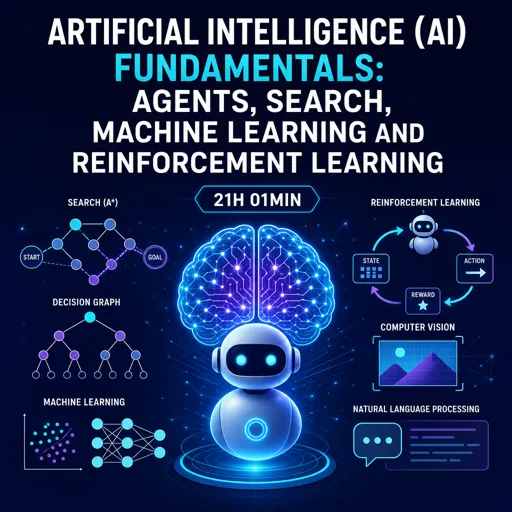 Image de cours gratuite Artificial Intelligence (AI) Fundamentals: Agents, Search, Machine Learning and Reinforcement Learning