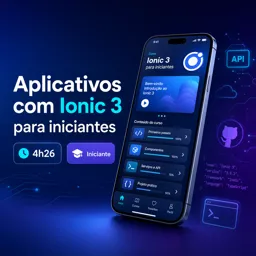Imagem do Curso gratuito Aplicativos com Ionic 3 para iniciantes