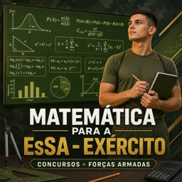 Imagem do Curso gratuito Matemática para a EsSA - Exercito