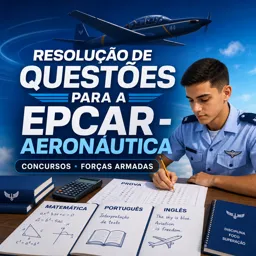 Imagem do Curso gratuito Resolução de questões para a EPCAR - Aeronáutica