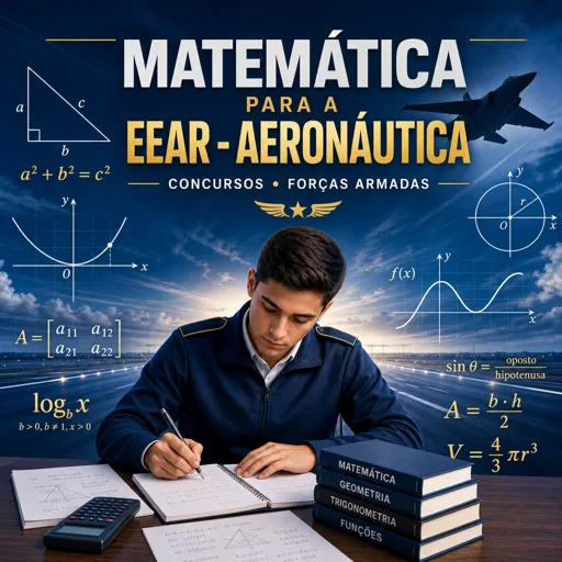 Imagem do Curso gratuito Matemática para a EEAR - Aeronáutica