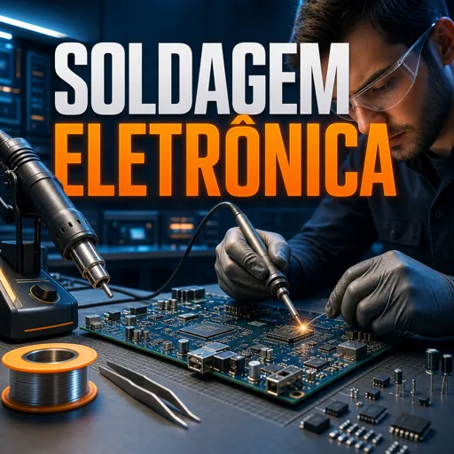 Imagem do Curso gratuito Soldagem Eletrônica