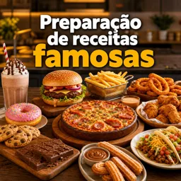 Imagem do Curso gratuito Preparação de receitas famosas