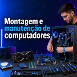 Imagem do Curso gratuito Montagem e manutenção de computadores