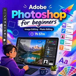 Free Course Image Adobe Photoshop for beginners