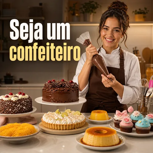 Imagem do Curso gratuito Seja um confeiteiro