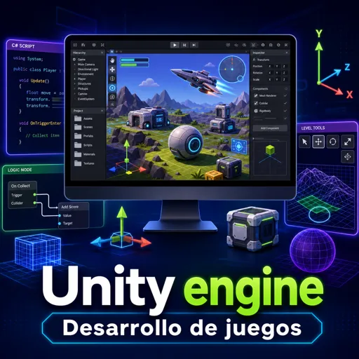 Imagen del curso gratis Unity engine