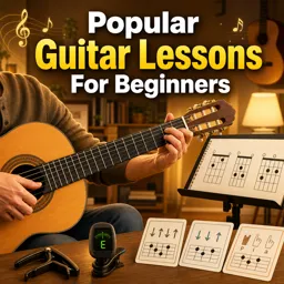 Free Course Image Popular Guitar Lessons For Beginners