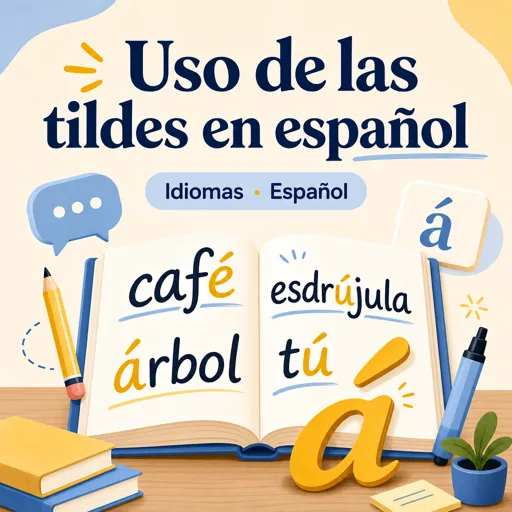 Imagen del curso gratis Uso de las tildes en español