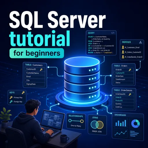 Free Course Image SQL Server tutorial for beginners