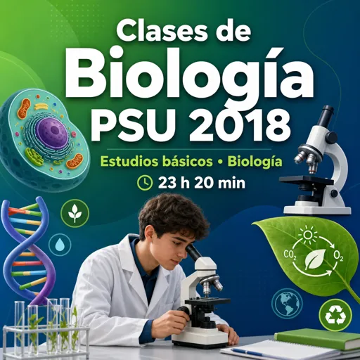 Imagen del curso gratis Clases de Biología PSU 2018