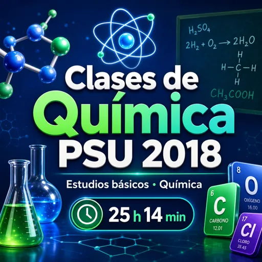 Imagen del curso gratis Clases de Química PSU 2018