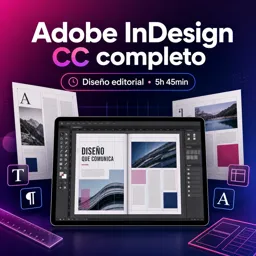 Imagen del curso gratis Adobe InDesign CC completo