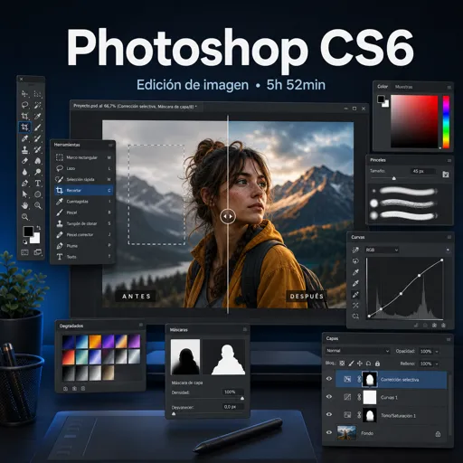 Imagen del curso gratis Photoshop CS6