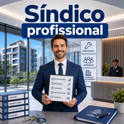 Imagem do Curso gratuito Síndico profissional