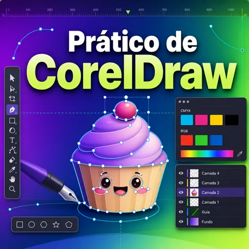 Imagem do Curso gratuito Prático de CorelDraw