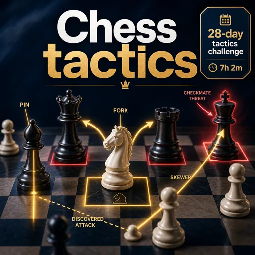 Free Course Image Chess tactics