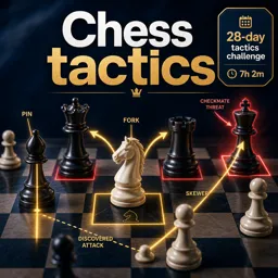Free Course Image Chess tactics
