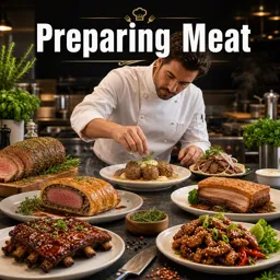 Free Course Image Preparing Meat