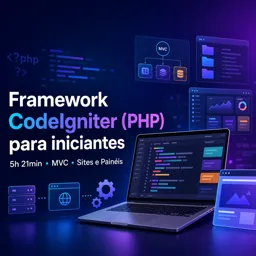 Imagem do Curso gratuito Framework CodeIgniter (PHP) para iniciantes