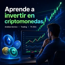Imagen del curso gratis Aprende a invertir en criptomonedas