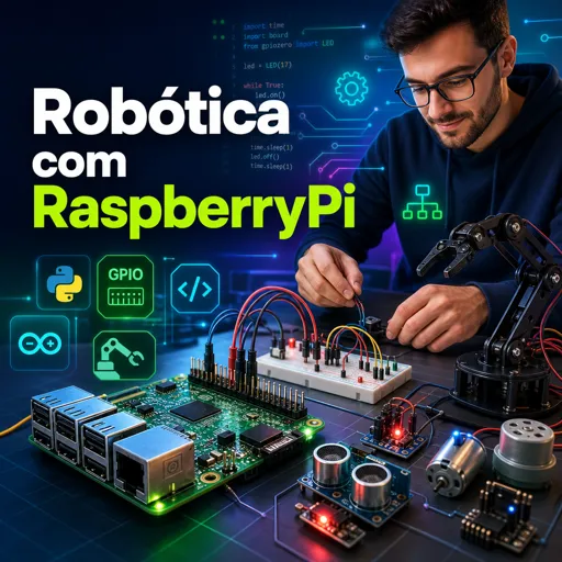 Imagem do Curso gratuito Robótica com RaspberryPi